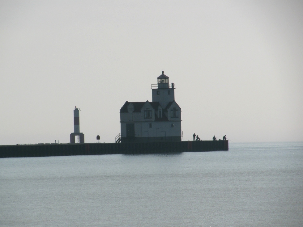Luddington Lighthouse Algoma Wisconsin